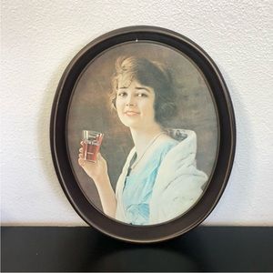CocaCola Vintage Style Serving Tray Wall Decor